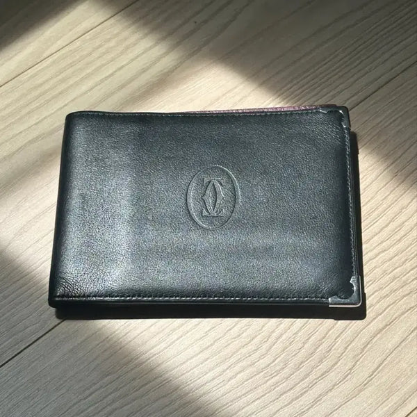 [BUNJANG] Cartier Leather Bifold Wallet / 까르띠에 반지갑