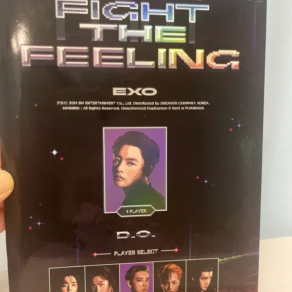 [BUNJANG] EXO DO D.O. Don't Fight the Feeling Album Photocard / [도경수] EXO 돈파필 앨범 (디오 포토카드 포함)