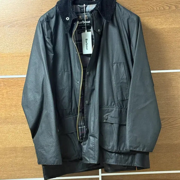 [BUNJANG] Barbour Bedale Wax Jacket Black Size 44 / (신형탭, 새제품) 바버 비데일 왁스 자켓 블랙 44
