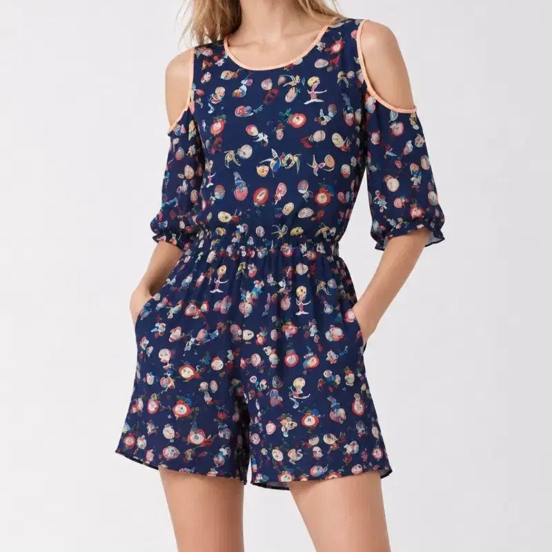 [BUNJANG] Ozzo Second Off-Shoulder Jumpsuit / 오즈세컨 오프 숄더 점프수트 휴가룩 휴양지룩