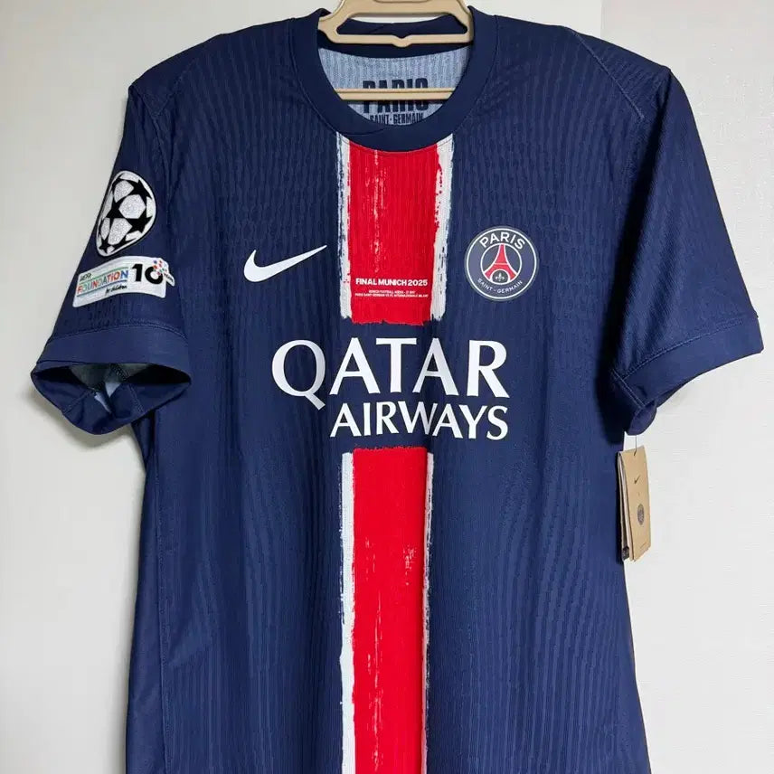 [BUNJANG] Paris Saint-Germain 24-25 Home Authentic UCL Player Version Kylian Mbappé Jersey (International L) / 24-25 psg adv 홈 해외L 챔스 이강인마킹