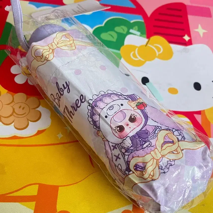 [BUNJANG] BABY3 Purple Umbrella Parasol / 베이비쓰리 우산 양산 보라