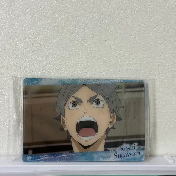 [BUNJANG] Haikyuu Sugawara Koushi Wafer Card Lookup Nendoroid Figure Gacha Acrylic / 하이큐 스가와라 코우시 웨하스 카드 룩업 넨도 피규어 가챠 아크릴