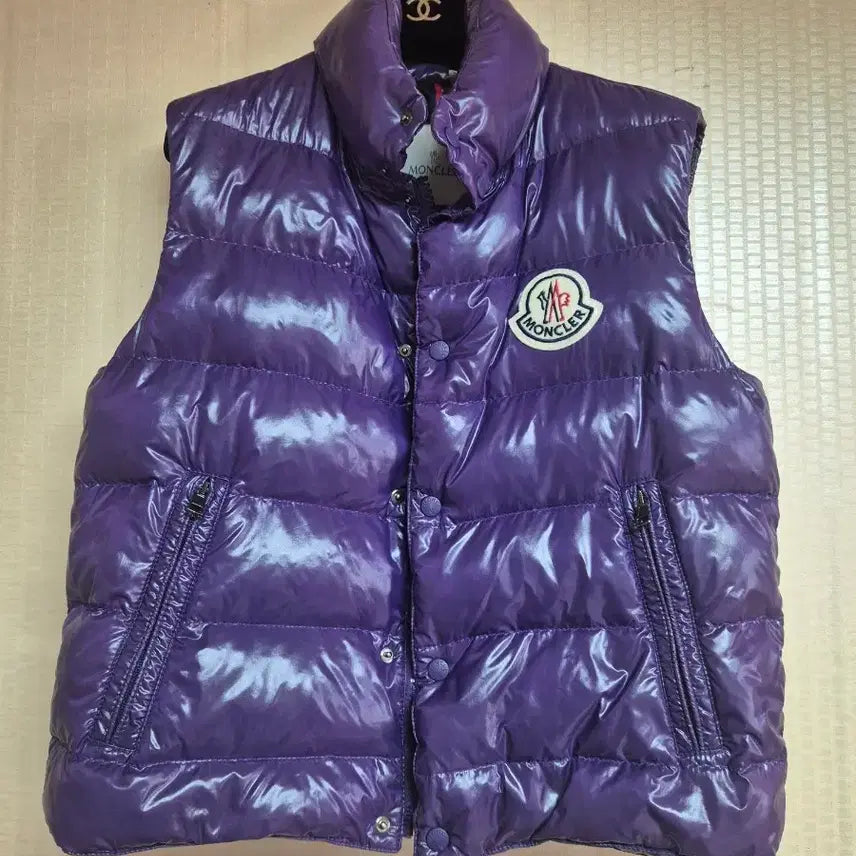[BUNJANG] Moncler Purple Puffer Vest / 몽클레어 퍼플 패딩 조끼  (정품)