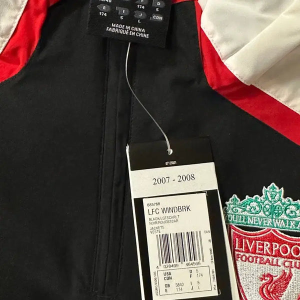 [BUNJANG] Adidas Liverpool 07-08 Half-Zip Windbreaker / [L] 07-08 아디다스 리버풀 반집업 윈드브레이커