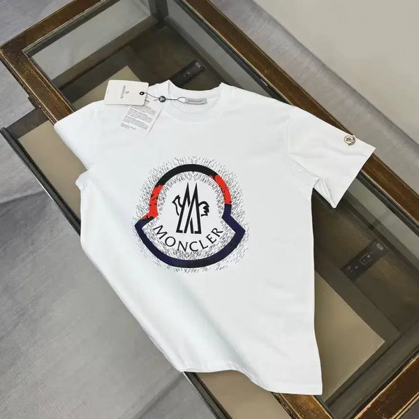 [BUNJANG] Thom Browne Blood Logo Cotton T-Shirt White / 톰브라운블러드 로고 코튼 티셔츠 화이트