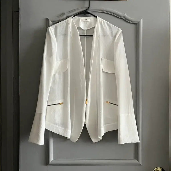 [BUNJANG] System White Jacket / 시스템 자켓 호칭 82-94-160 사이즈
