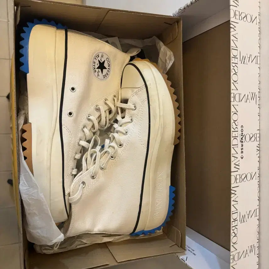 [BUNJANG] Converse Run Star Hike JW Anderson White / 컨버스 런스타 하이크 JW 앤더슨 화이트 280