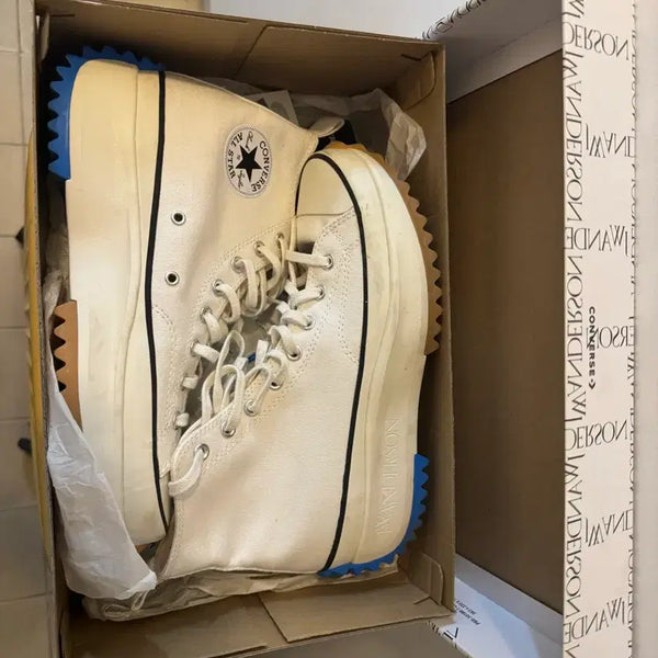 [BUNJANG] Converse Run Star Hike JW Anderson White / 컨버스 런스타 하이크 JW 앤더슨 화이트 280