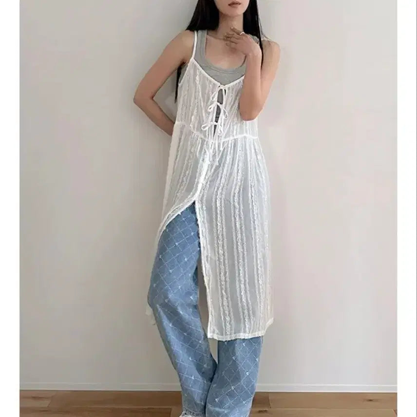 [BUNJANG] Margarin Fingers Lace Dress / 마가린핑거스 레이스 원피스
