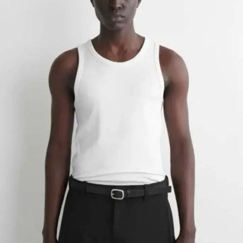 [BUNJANG] COS Slim Rib Sleeveless Top XL / 코스 슬림리브드 슬리브리스 XL