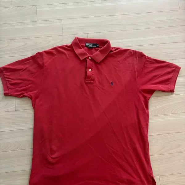 [BUNJANG] Polo Ralph Lauren Burgundy Short Sleeve Polo Shirt / 폴로 릴프로렌 버건디 카라티