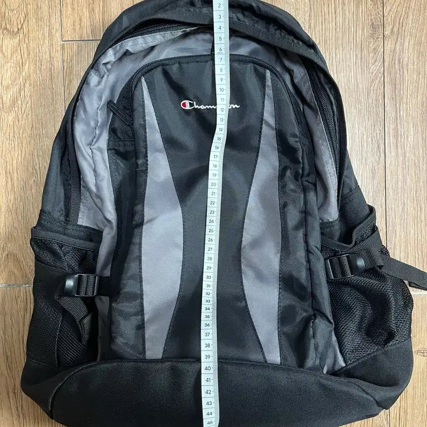 [BUNJANG] Champion Backpack Black/Grey / 챔피온 백팩 블랙 그레이