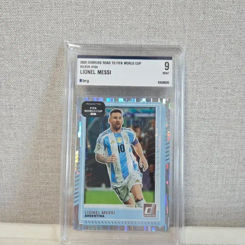 [BUNJANG] Lionel Messi 2025-26 World Cup Last Dance Season Silver Cubic Card / 월드컵 메시 실버큐빅 라스트댄스 시즌