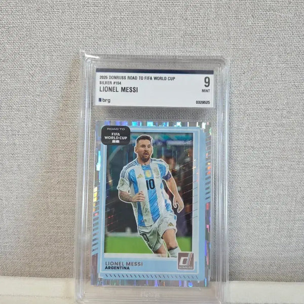 [BUNJANG] Lionel Messi 2025-26 World Cup Last Dance Season Silver Cubic Card / 월드컵 메시 실버큐빅 라스트댄스 시즌
