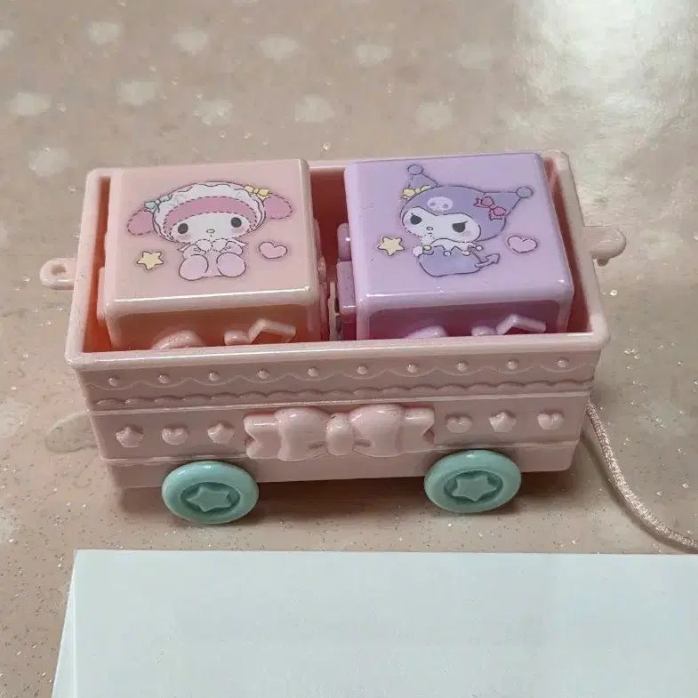 [BUNJANG] Sanrio Kuromi My Melody Stamp + Case Set / 베이비 쿠로미 마이멜로디 도장+케이스