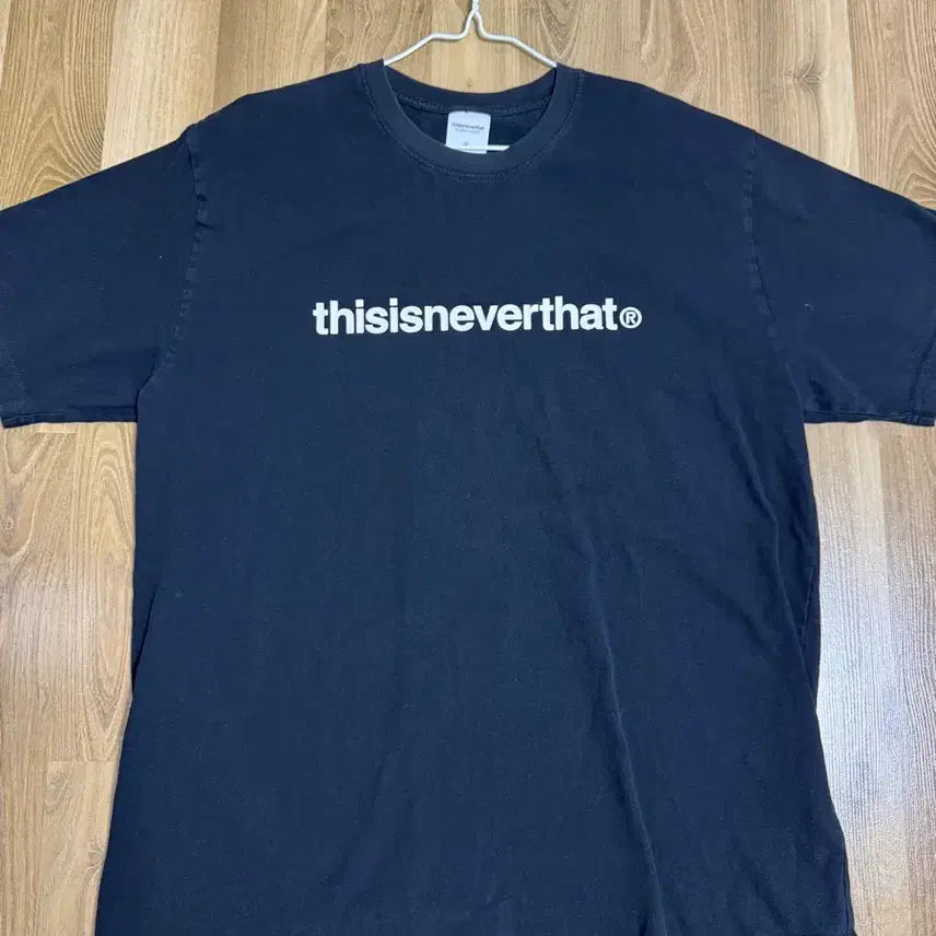[BUNJANG] Thisisneverthat Black T-Shirt XL / 디스이즈네버댓 반팔티 블랙 XL