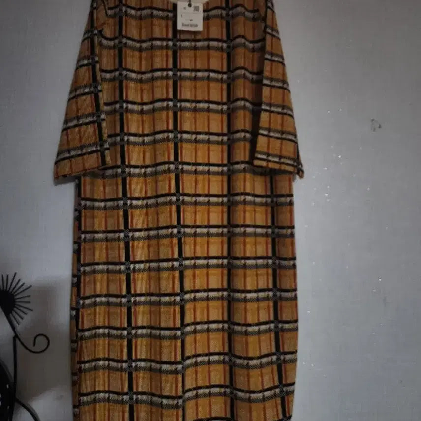 [BUNJANG] Zara Check Pattern Long Dress / 미착용 자라 원피스