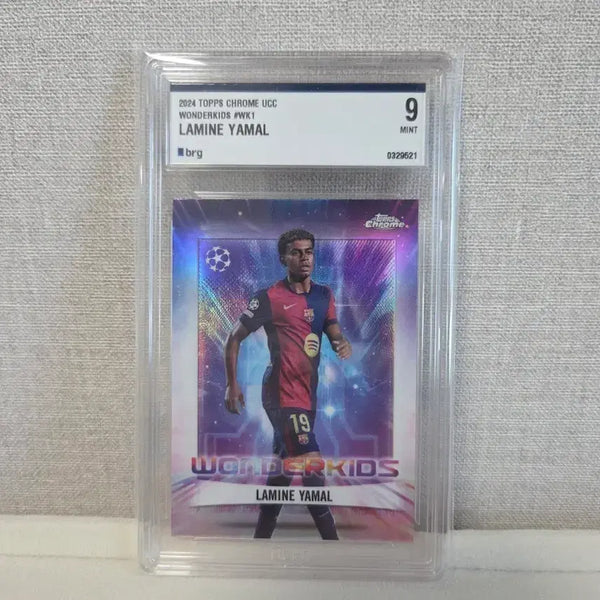 [BUNJANG] Topps Chrome UCC Wonderkids Ramim Yamal Rookie Card / 탑스 야말 루키 원더키즈 BRG9