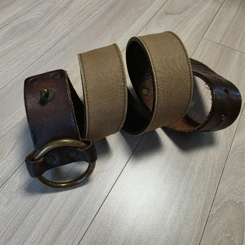 [BUNJANG] RRL Leather Belt 32 / RRL 더블알엘 레더 벨트 32