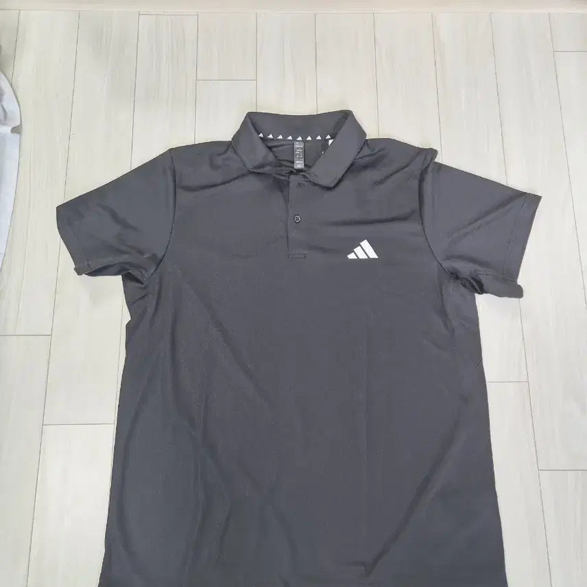 [BUNJANG] Adidas Collar T-Shirt XL Black / 아디다스 카라 반팔티 XL 새상품