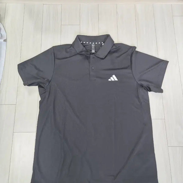 [BUNJANG] Adidas Collar T-Shirt XL Black / 아디다스 카라 반팔티 XL 새상품