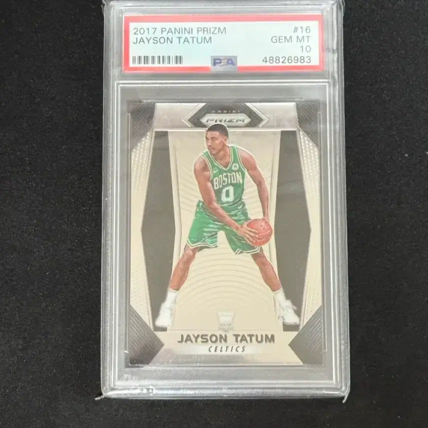 [BUNJANG] 2017 Panini Prizm #16 Jayson Tatum Rookie Card (PSA 10) / 2017 파니니 프리즘 #16 제이슨 테이텀 루키카드psa10