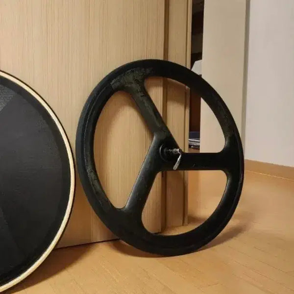 [BUNJANG] Carbon Tri-Spoke Front Wheel / 카본 삼발이 급처 판/교 설명글 필독