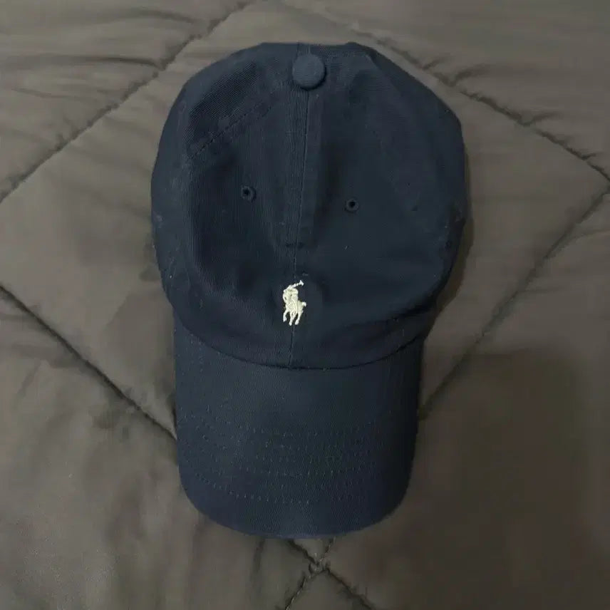 [BUNJANG] Polo Ralph Lauren Navy Cotton Baseball Cap / 폴로 랄프로렌 볼캡 네이비