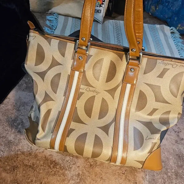 [BUNJANG] LOUIS QUATORZE Monogram Tote Bag / LOUIS QUATORZE 루이까또즈 모노그램 토트 백