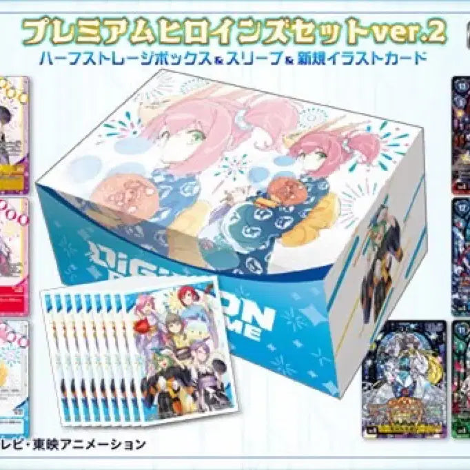 [BUNJANG] Digimon Card Game Premium Heroines Set Ver.2 / 디지몬 카드게임 프리미엄 히로인즈 세트 Ver.2