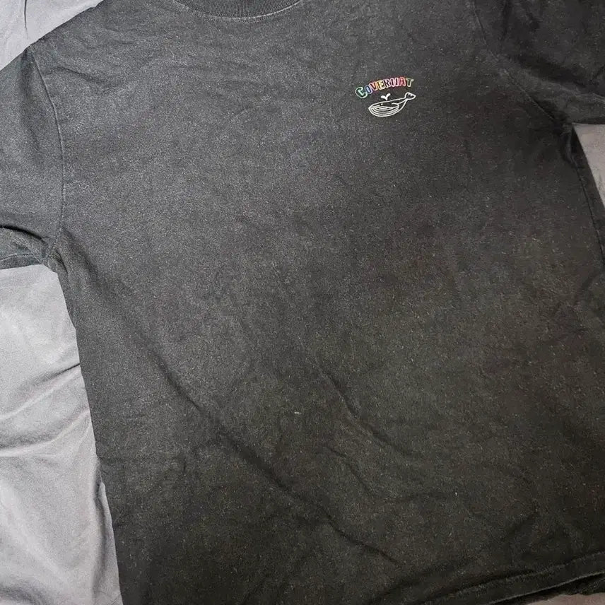 [BUNJANG] Covernat Logo T-Shirt Black / 커버낫 로고 티셔츠 black / m