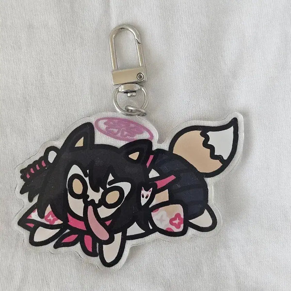 [BUNJANG] Blue Archive Gaejyu-na Acrylic Charm / 블루 아카이브 괴즈나 키링 판매