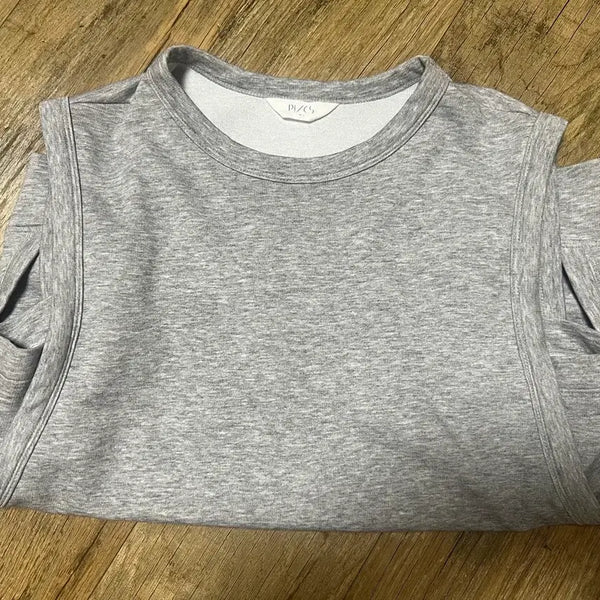 [BUNJANG] P/CS Minimal Sleeveless Top Grey F / PVCS 프븏스 미니멀 슬리브리스탑 그레이 F