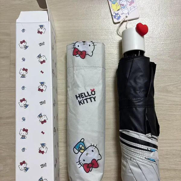 [BUNJANG] Sanrio Hello Kitty UV Protection Umbrella / 산리오 헬로키티 자외선 차단 우산 양산 우양산 새상품