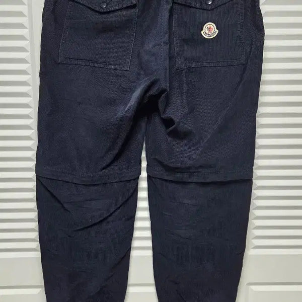 [BUNJANG] Moncler Corduroy Jogger Pants Convertible to Shorts / 몽클레어 코듀로이  조거팬츠 +반바지 겸용 48사이즈(34~35전후)
