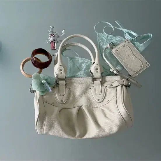 [BUNJANG] Asura City Bag Cream Ivory / 아수라 시티백 크림 아이보리