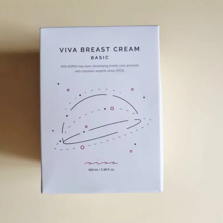 [BUNJANG] VIVA KOREA Vivavolumeup Basic V5 Breast Cream 100ml / 정품 비바 볼륨업 가슴 크림 베이직 V5 100ml
