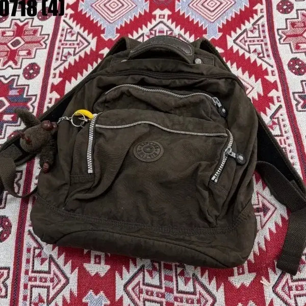 [BUNJANG] Kipling Backpack Brown / 키플링 백팩 브라운 0718