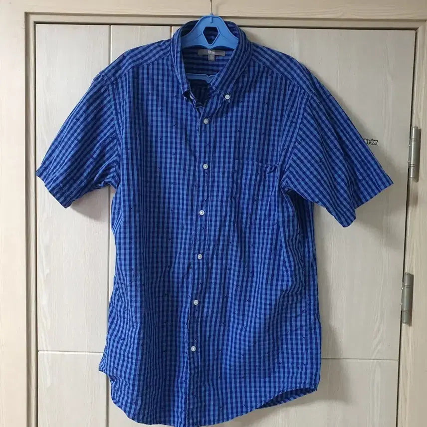 [BUNJANG] Uniqlo Cotton Short Sleeve Shirt XL / 유니클로 반팔 셔츠