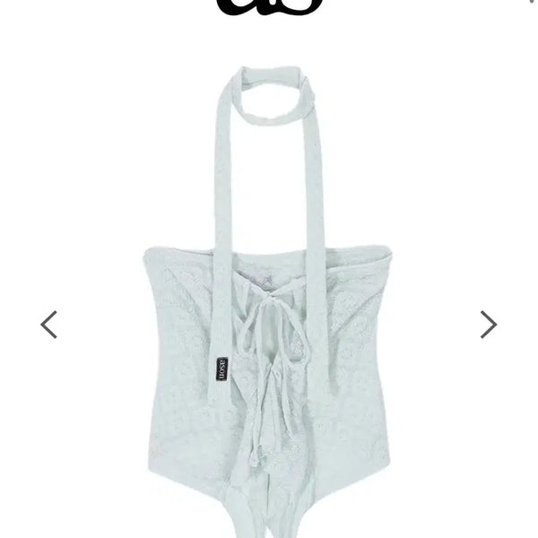 [BUNJANG] AZ ONE SIA Tie Sleeveless Mint / 애즈온 SIA TIE SLEEVELESS MINT 시아 타이 슬리브리스