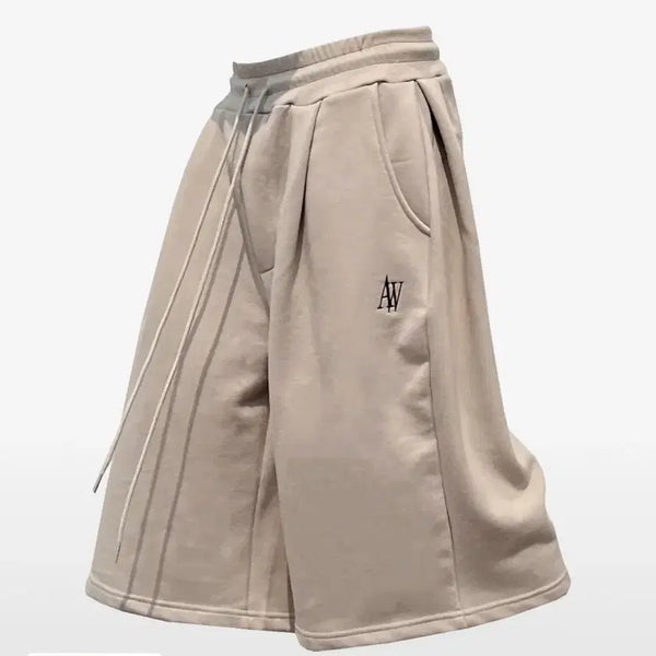[BUNJANG] Attention로우 Oatmeal Bermuda Pants / 어텐션로우 오트밀 버뮤다 팬츠(free)