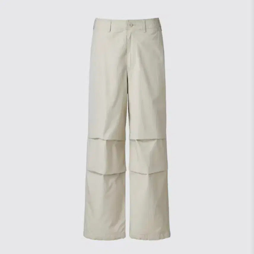 [BUNJANG] Uniqlo U Wide Fit Parachute Pants Natural Size 82 / 유니클로 u 와이드핏파라슈트팬츠 82사이즈 내추럴