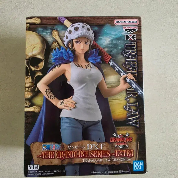 [BUNJANG] One Piece Grandline Female Version Law Figure (Sealed) / 원피스 미개봉 그랜드라인 여체화 로우 피규어