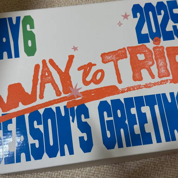 [BUNJANG] DAY6 2025 Season's Greetings Way to Trip / DAY6 2025시즌그리팅 웨이투트립