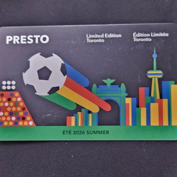 [BUNJANG] World Cup Toronto Limited Edition Transit Card / 월드컵 교통카드 캐나다 토론토 리미티드