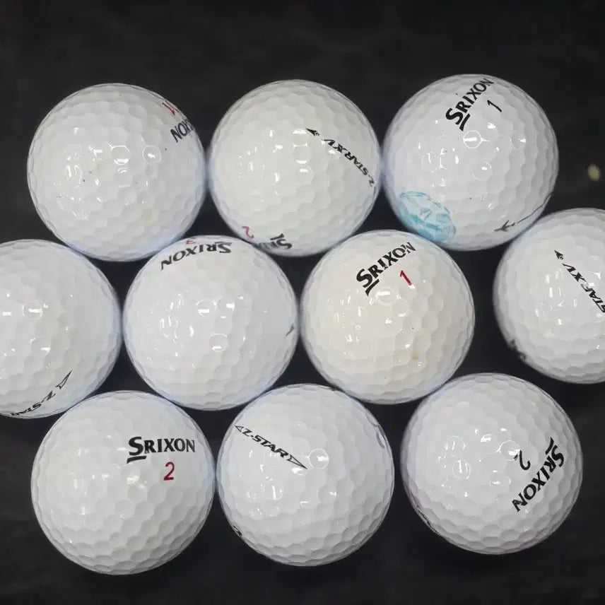 [BUNJANG] Srixon Z-Star A-Grade 30pc Used Golf Balls / 무배 스릭슨 제트스타 A급 30개 로스트볼