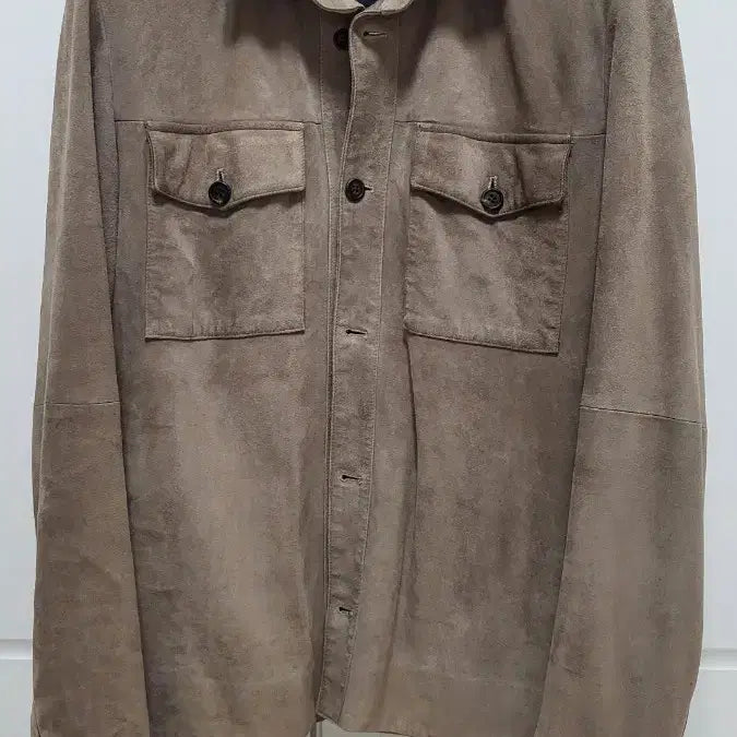[BUNJANG] MAN ON THE BOON Suede Shirt Jacket / MAN ON THE BOON 스웨이드 셔츠 자켓