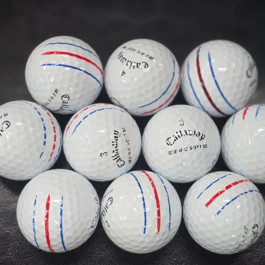 [BUNJANG] Callaway Triple Track A-Grade Lost Balls (40 pcs) / 무배 캘러웨이 트리플트랙 A-급 40개 로스트볼