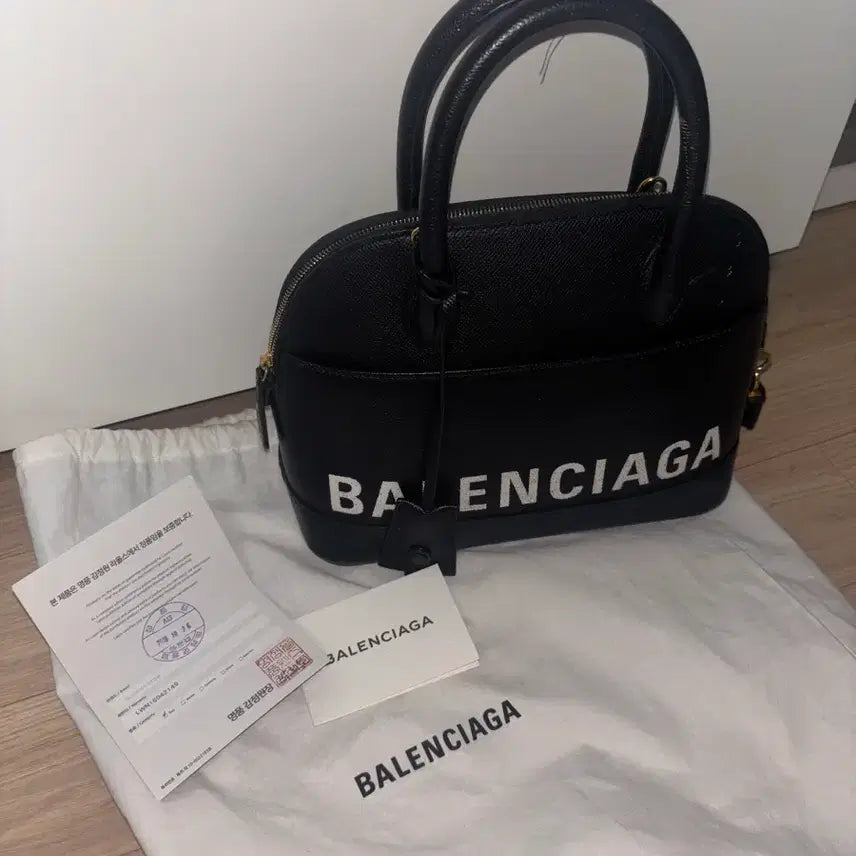 [BUNJANG] Balenciaga B.52 Top Tote Bag Medium Leather Gold Hardware / 발렌시아가 빌탑 토트백 M